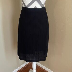 Carole Little Black Skirt - Size:22